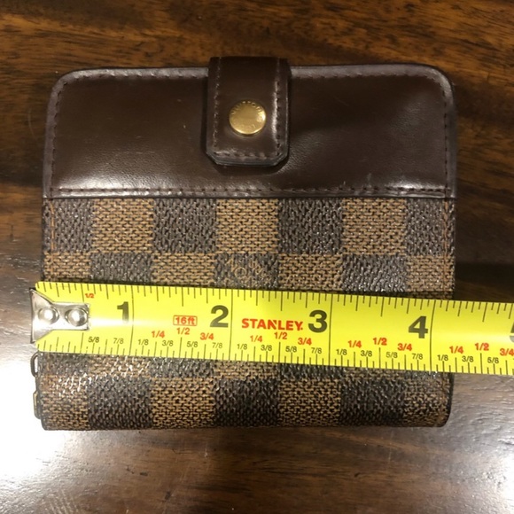 LOUIS VUITTON Damier Ebene Compact Bifold Wallet CA1011 Spain - Picture 6 of 17